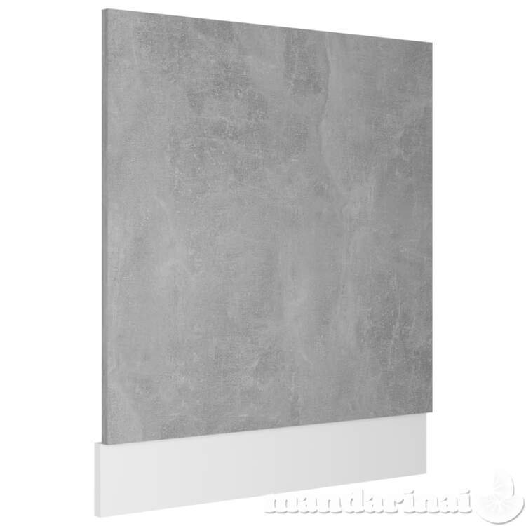 Indaplovės plokštė, betono pilkos spalvos, 59,5x3x67cm, mdp