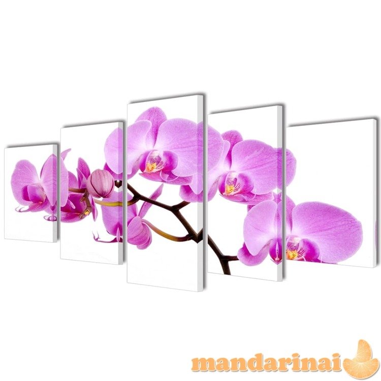 Fotopaveikslas  orchidėjos  ant drobės 200 x 100 cm