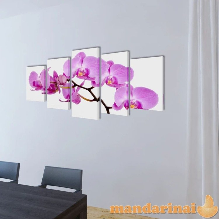 Fotopaveikslas  orchidėjos  ant drobės 200 x 100 cm