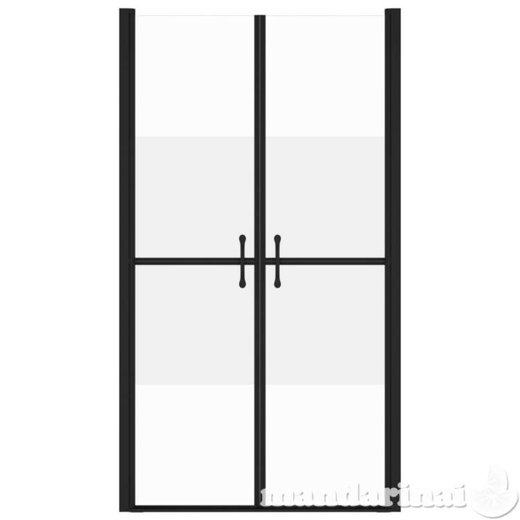 Dušo durys, pusiau matinės, (78-81)x190cm, esg