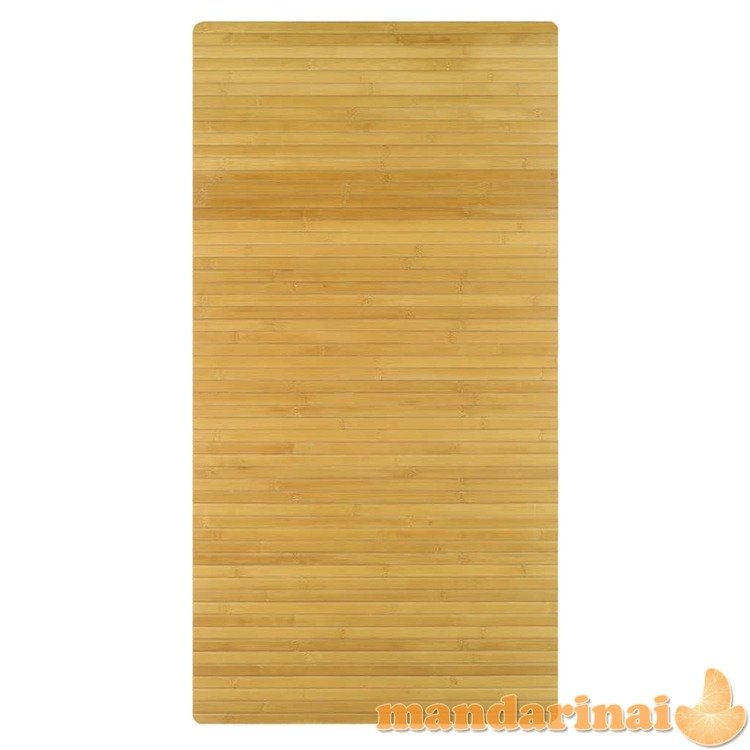 430276 kleine wolke bath rug  bambus  50x80 cm brown