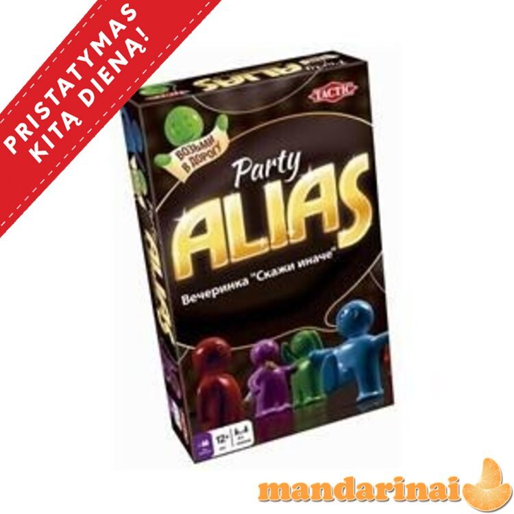 Tactic kelioninis žaidimas „Vakarėlių Alias“ (rusų kalba)
