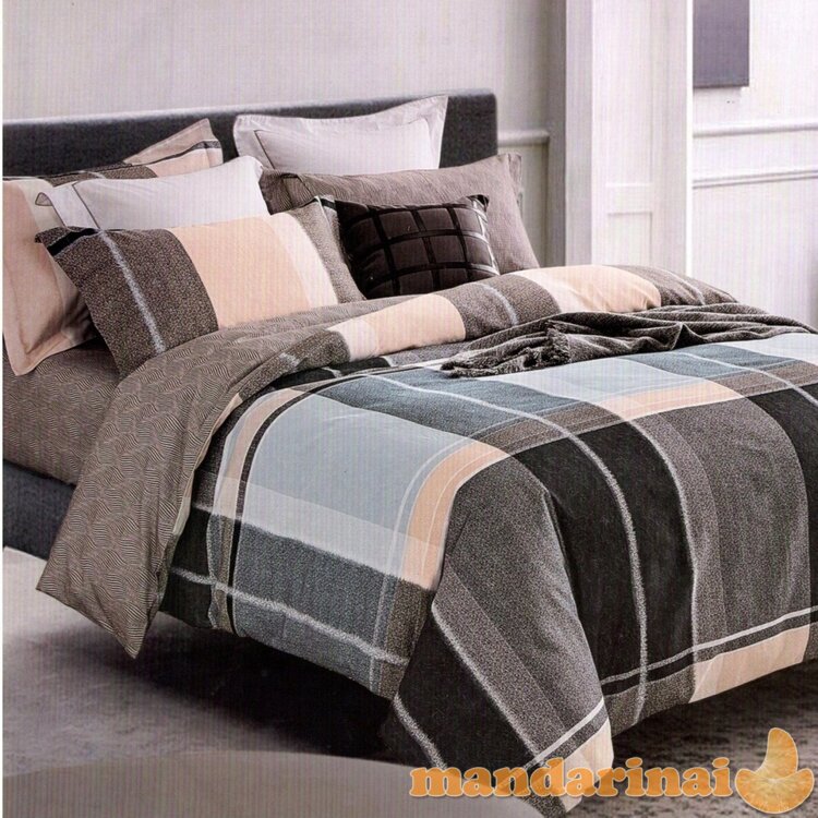 Keturių dalių dvipusis patalynės komplektas "Svajonė", 200x220 cm