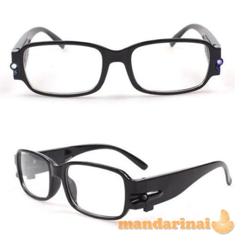 Skaitymo akiniai su LED apšvietimu