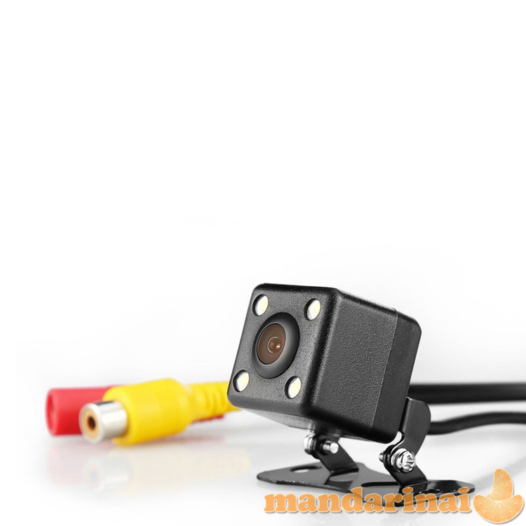 Galinė 170° vaizdo kamera su led apšvietimu