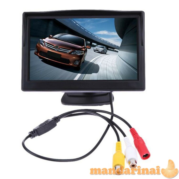 5 colių monitorius vaizdo kameroms