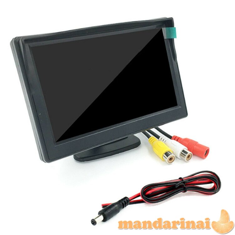 5 colių monitorius vaizdo kameroms