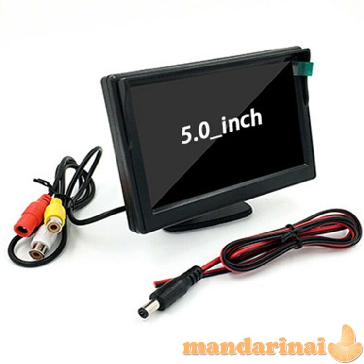 5 colių monitorius vaizdo kameroms