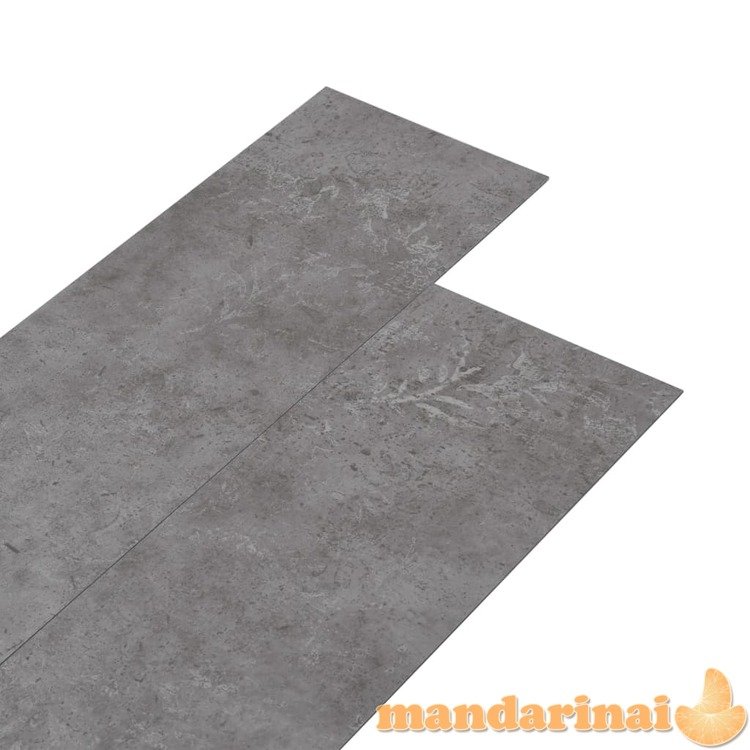 Grindų plokštės, betono pilka, pvc, prilipdomos, 5,02m², 2mm