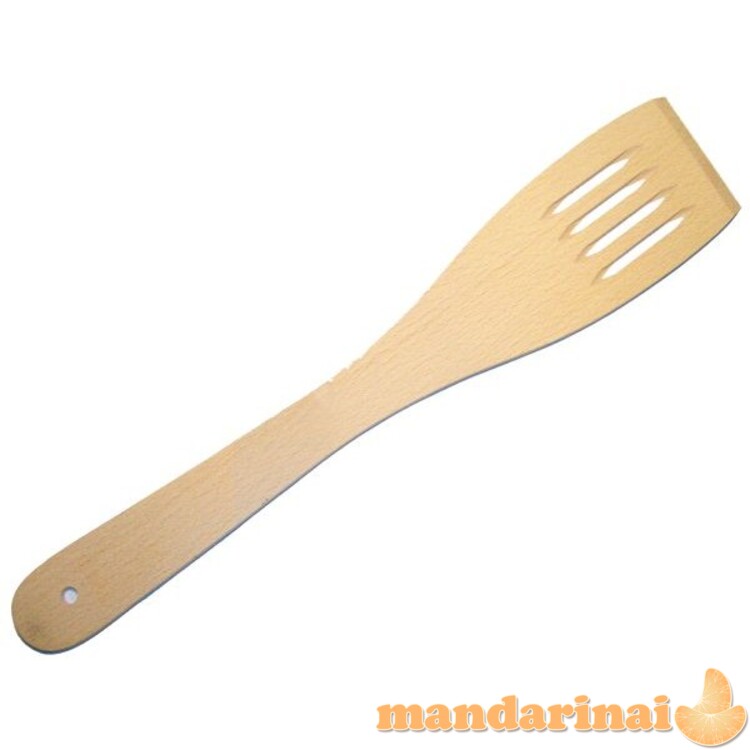 Lopetėlė medinė 30cm su skylėm