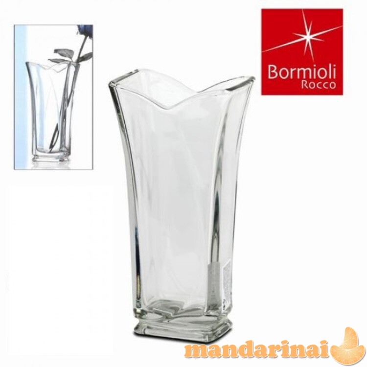 Vaza krištolinė 23*11.5*7.5cm VINCIANA