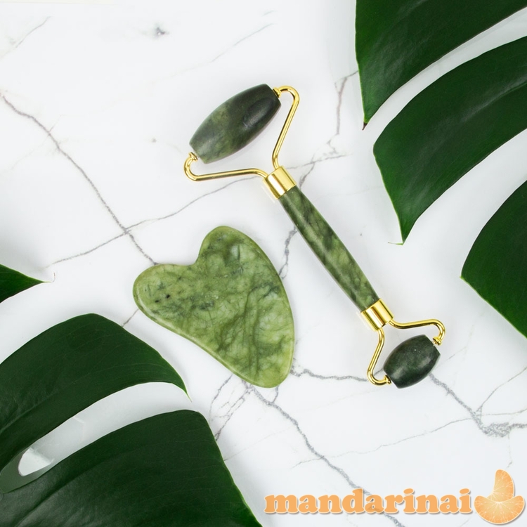 Veido volelio ir Gua Sha akmens rinkinys inSPORTline Siarto