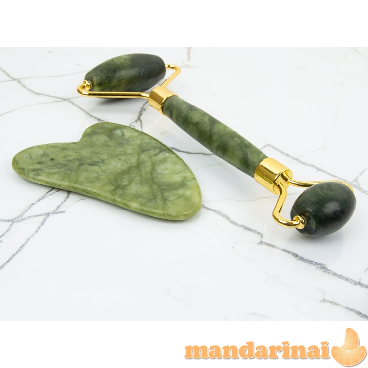 Veido volelio ir Gua Sha akmens rinkinys inSPORTline Siarto