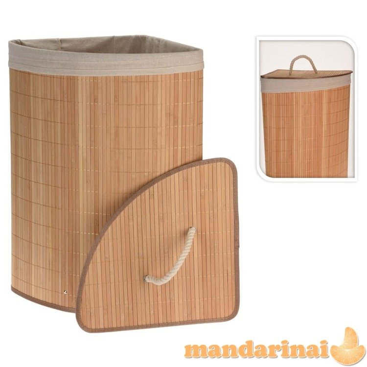 Bathroom solutions kampinis skalbinių krepšys, bambukas