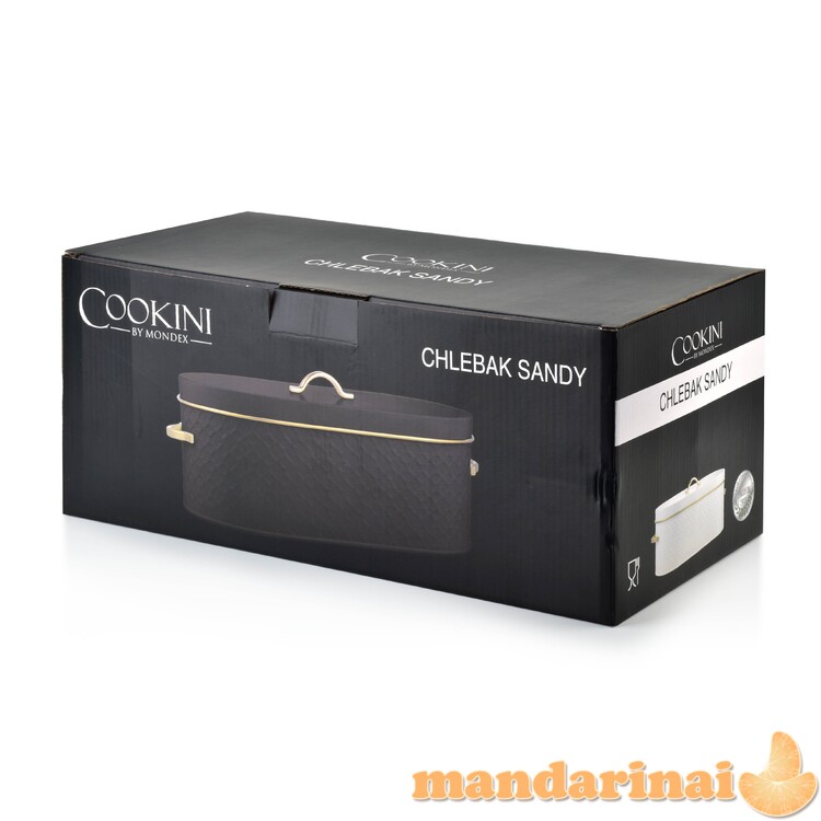 Juodas chlebak 34x18xh13cm Cookini 2