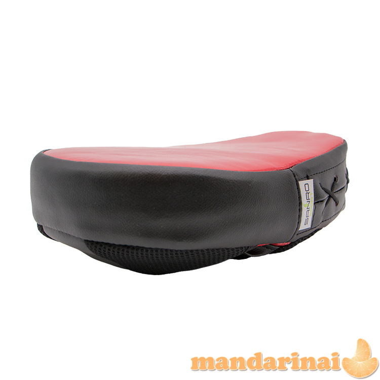 Bokso letenos SANRO (2vnt) juoda-raudona