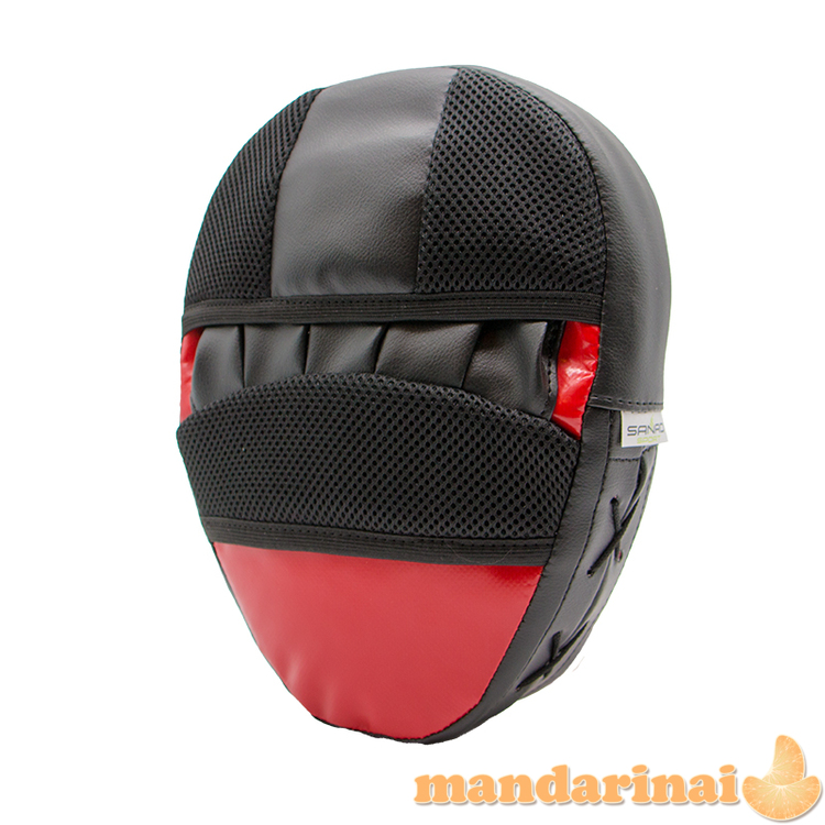 Bokso letenos SANRO (2vnt) juoda-raudona