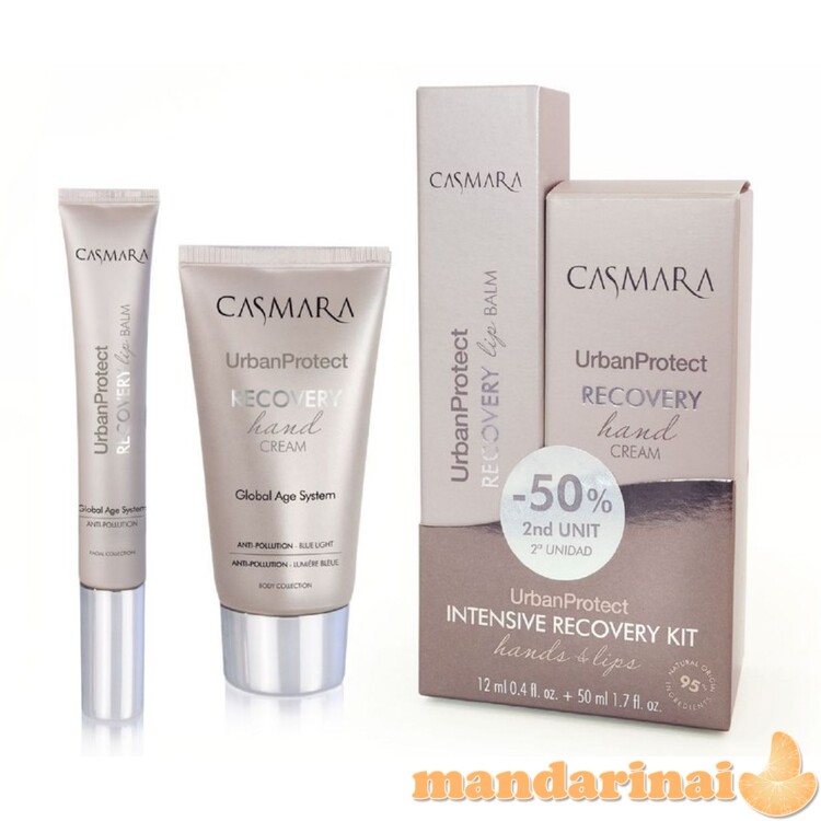 Rinkinys rankų ir lūpų priežiūrai Urban Protect Hands & Lips 