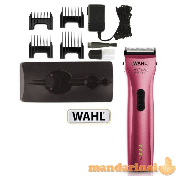 Prof.kirpimo maš. gyvūnam SuperGroom Radiant Pink 