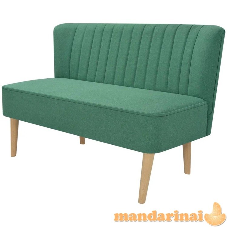 Sofa, audinys, 117x55,5x77cm, žalia