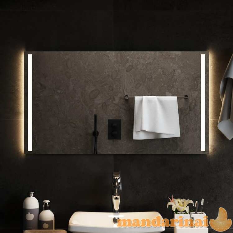 Vonios kambario led veidrodis, 90x50cm