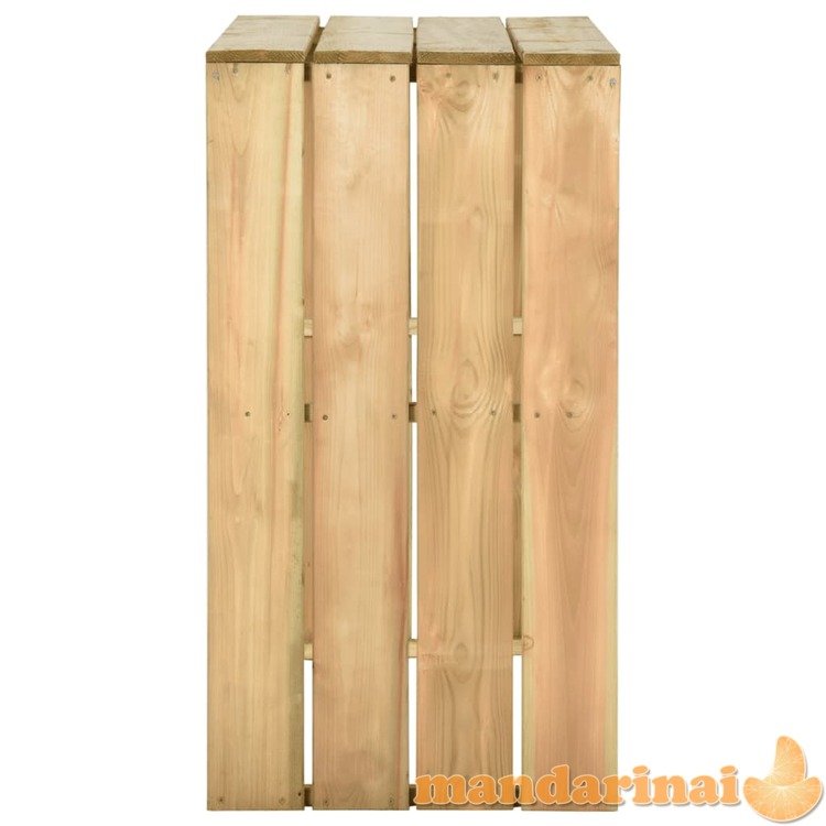 Baro stalas, 100x60x110cm, impregnuota pušies mediena