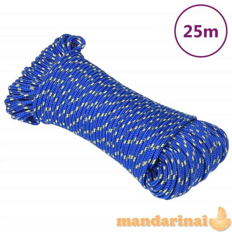 Valties virvė, mėlynos spalvos, 5mm, 25m, polipropilenas
