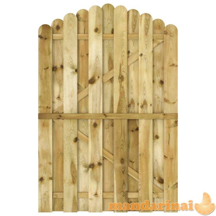 Sodo vartai, 100x150cm, impregnuota pušies mediena