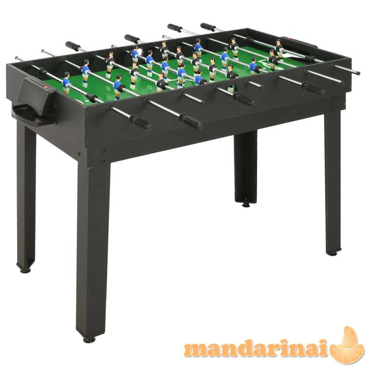 Universalus žaidimų stalas, 15-1, juodos spalvos, 121x61x82cm