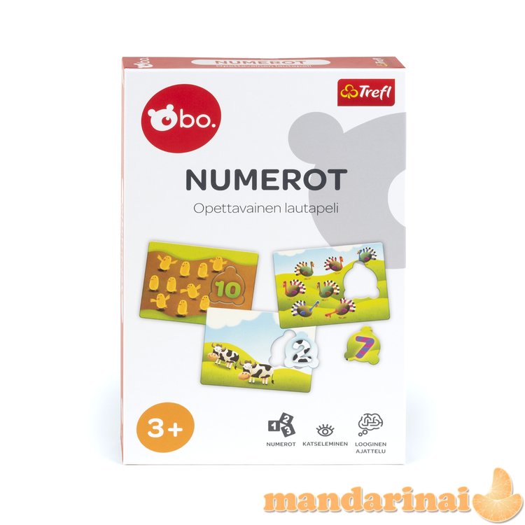 bo. Educational board game  Numbers  (In Finnish lang.)