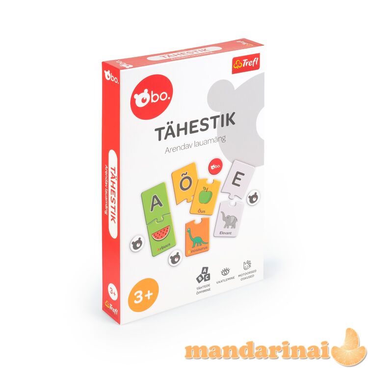 bo. Educational board game  Alphabet  (In Estonian lang.)