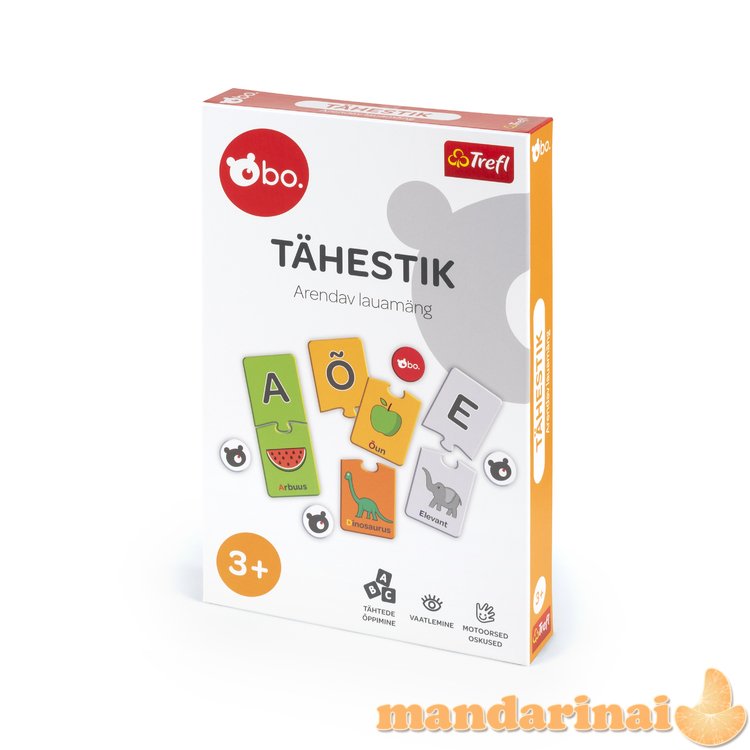 bo. Educational board game  Alphabet  (In Estonian lang.)