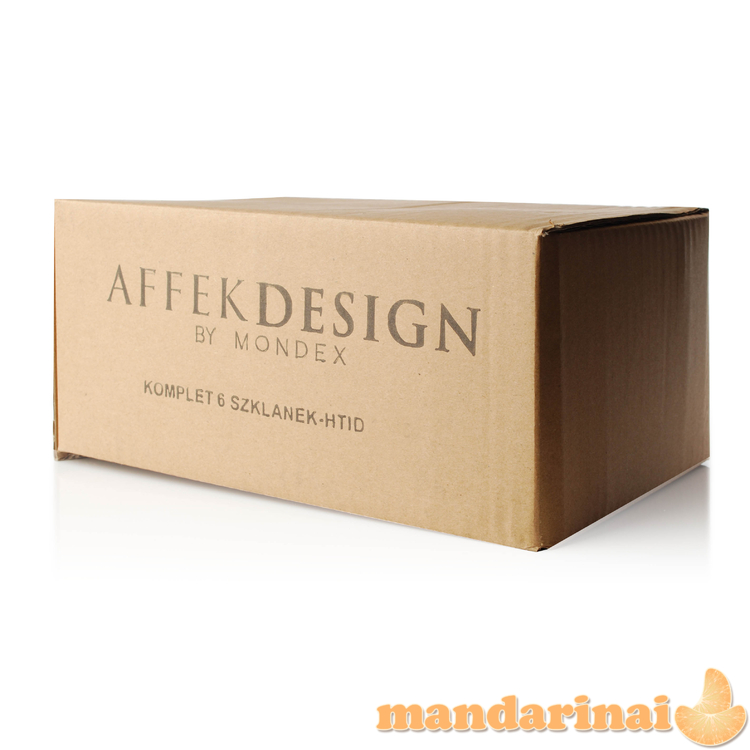 ELISE CLEAR  6-ių stiklinių rinkinys 250ml  1