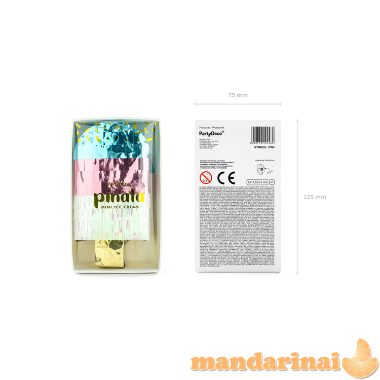 Ledų formos pinjata 2