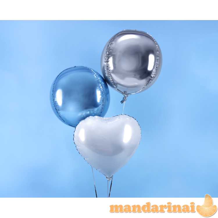 Folinis balionas - sidabrinis 2