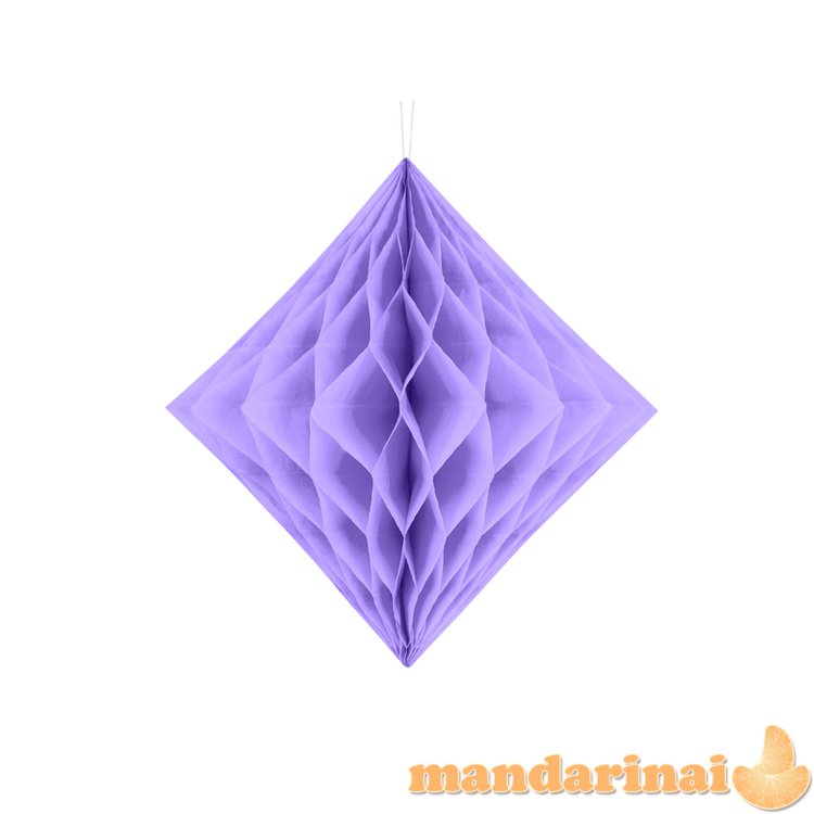 Honeycomb Diamond, lilac, 30cm