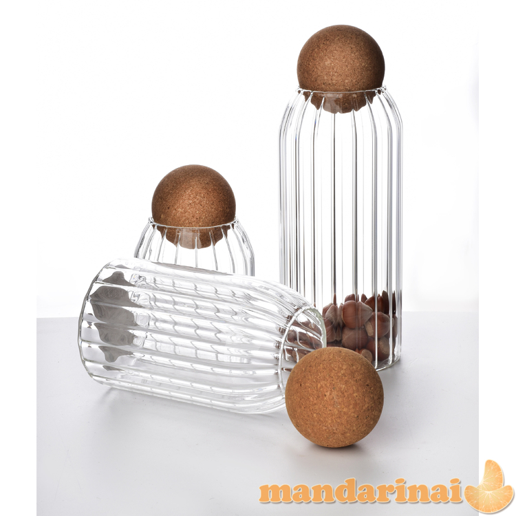 Stiklinė talpykla 1000ml 1