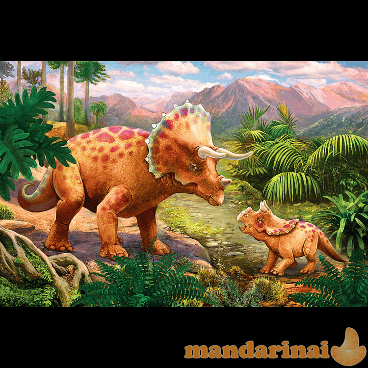 TREFL 54 det. mini dėlionė „Dinozaurai“
