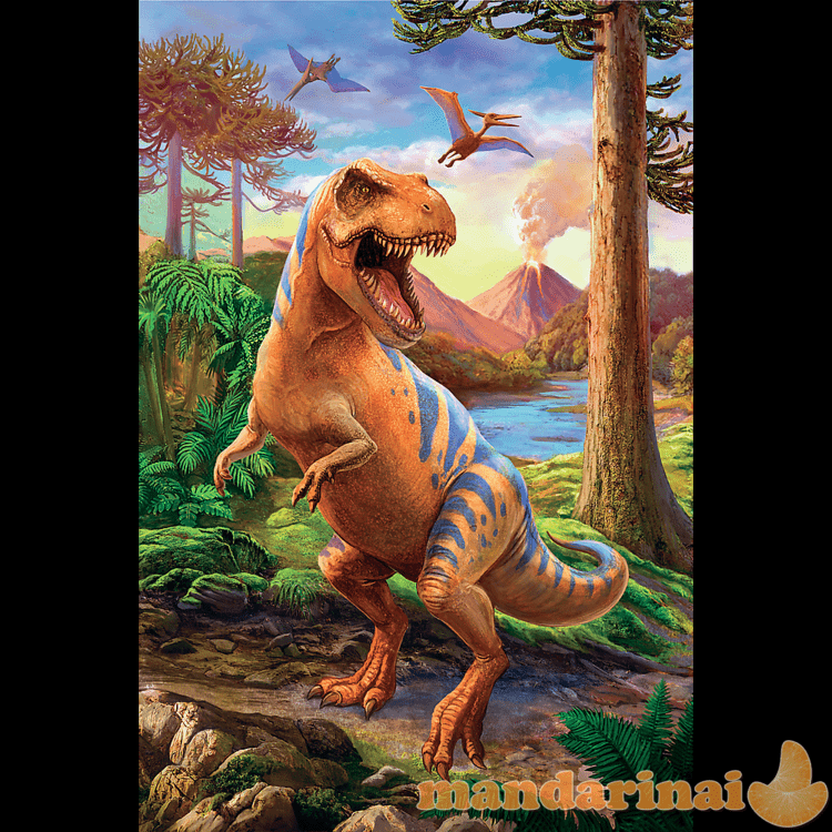 TREFL 54 det. mini dėlionė „Dinozaurai“