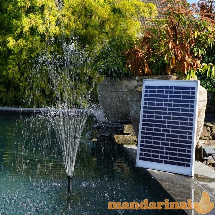 Ubbink sodo fontano siurblio rinkinys solarmax 1000 su saulės baterija