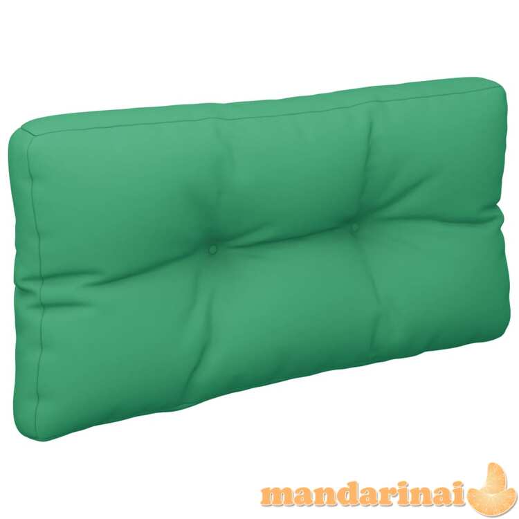 Paletės pagalvėlė, žalios spalvos, 80x40x12cm, audinys