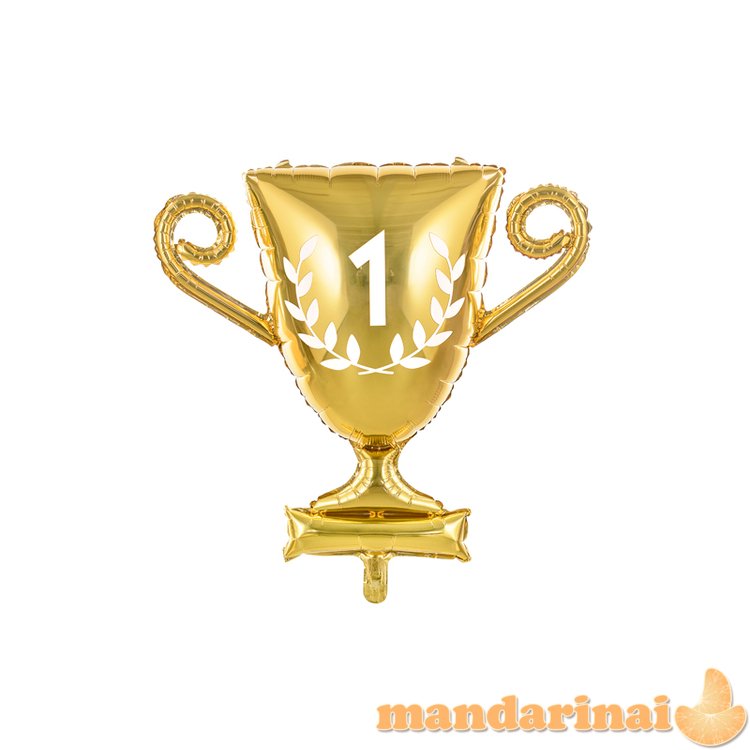 Foil balloon Cup, 64x61cm, gold