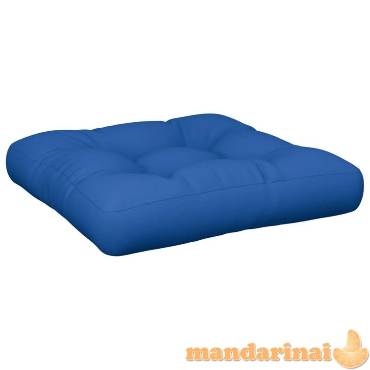 Paletės pagalvėlė, karališka mėlyna, 50x50x12cm, audinys