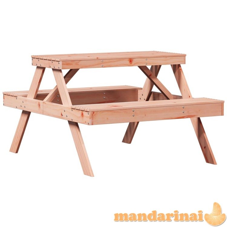 Iškylų stalas, 105x134x75cm, douglas eglės medienos masyvas