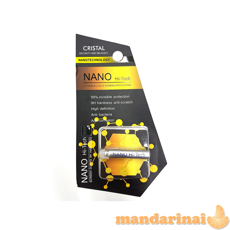 Nano kristalų danga telefonų ekranams