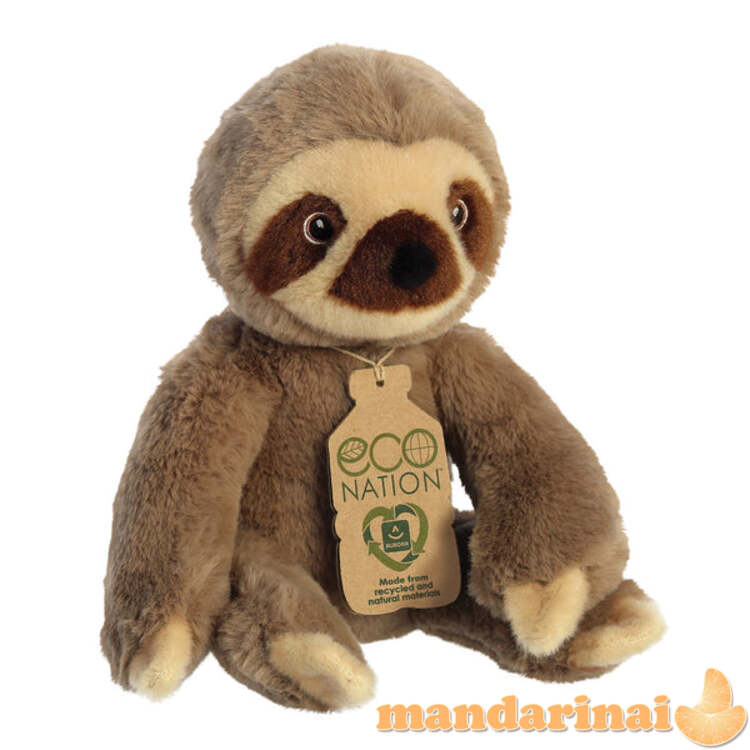 AURORA Eco Nation Plush Sloth, 24 cm