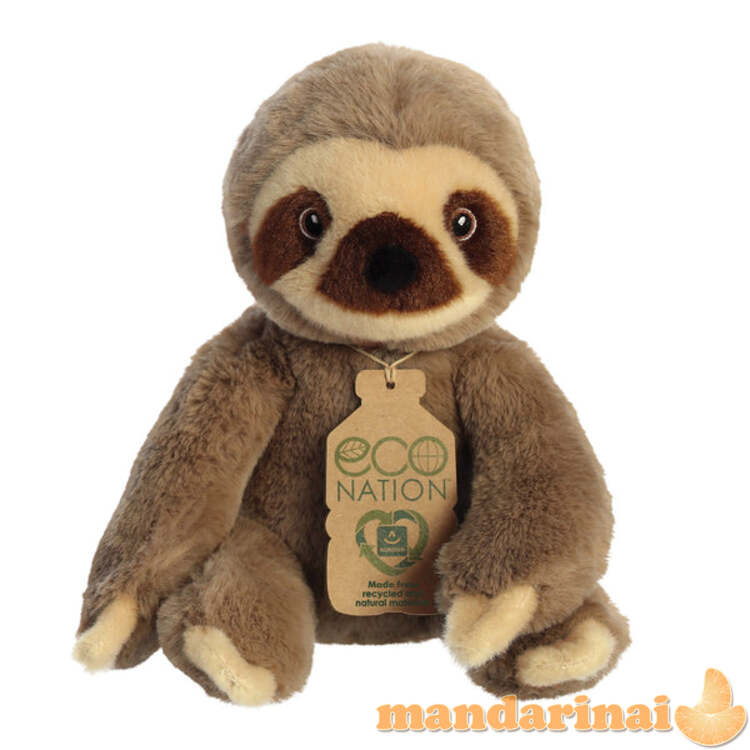 AURORA Eco Nation Plush Sloth, 24 cm