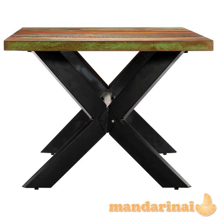 Valgomojo stalas, 200x100x75cm, perdirbtos medienos masyvas