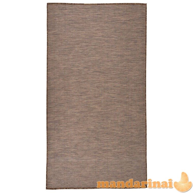 Lauko kilimėlis, rudos spalvos, 80x150cm, plokščio pynimo