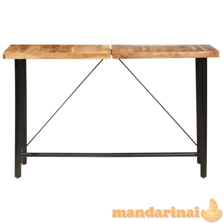 Baro stalas, akacijos mediena, 180x70x107 cm
